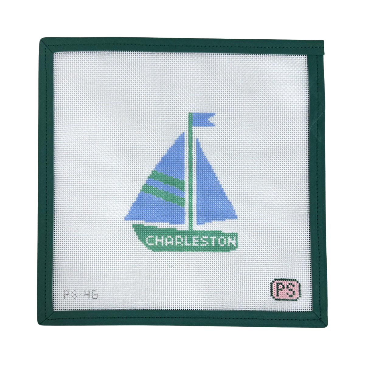 Charleston Sailboat Prepsetter Needlepoint